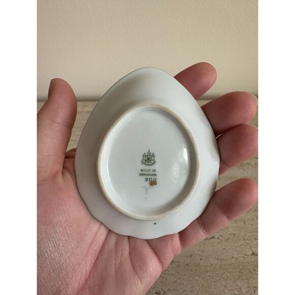 B G Copenhagen Seagull Small Ceramic Plate Shell Shape - Picture 3 of 3